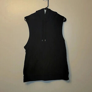 C9 by Champion women's size L hoodie muscle tee sleeveless athletic shirt black